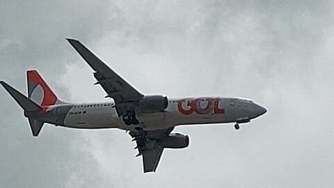 Boeing 737-800 PR-GZW coming from Guarulhos to Fortaleza