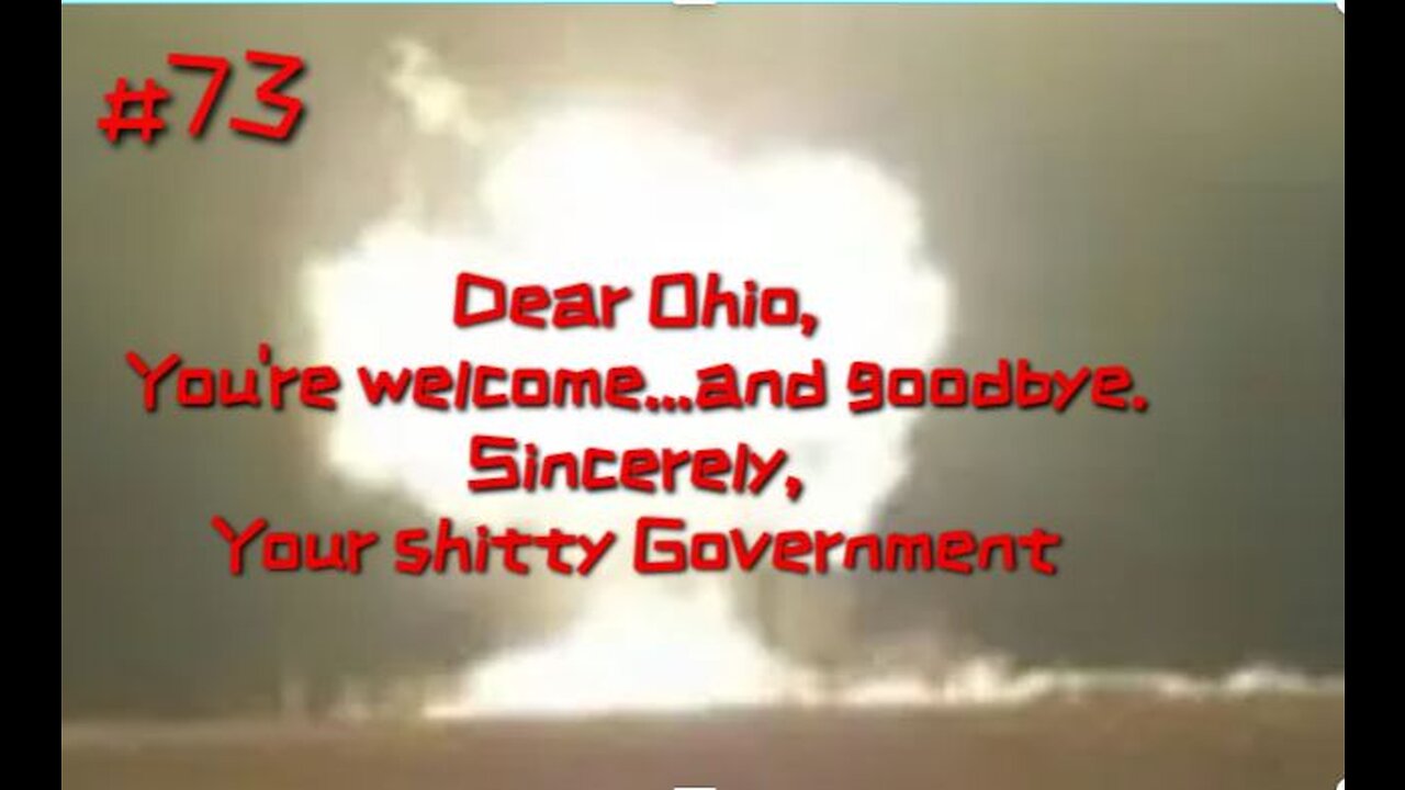 #73 Dear Ohio, (insert EXPOLSION)