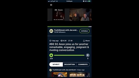 SG Anon : Truthstream with Joe and Scott : song When we go one we go all