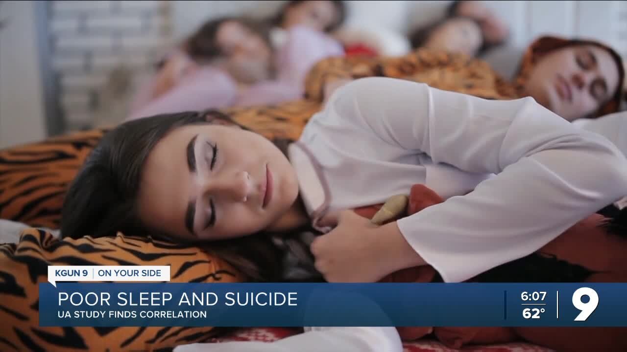 UA finds connection between poor sleep and suicide