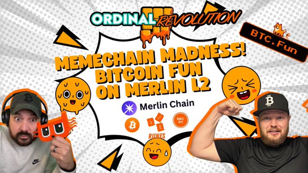 😂MEMECHAIN MADNESS! (Bitcoin Fun on Merlin Chain Layer 2) 😆