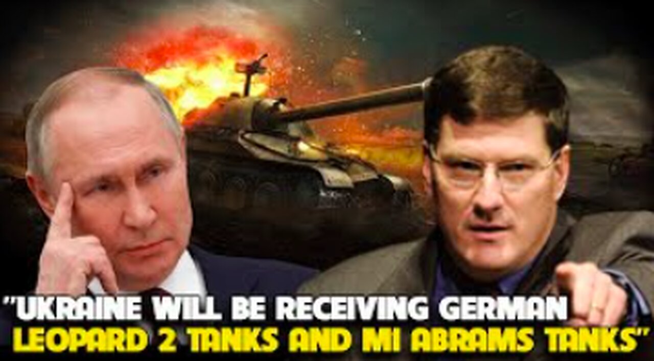 Scott Ritter - Receiving German Leopard 2 Tanks and M1 Abrams Tanks