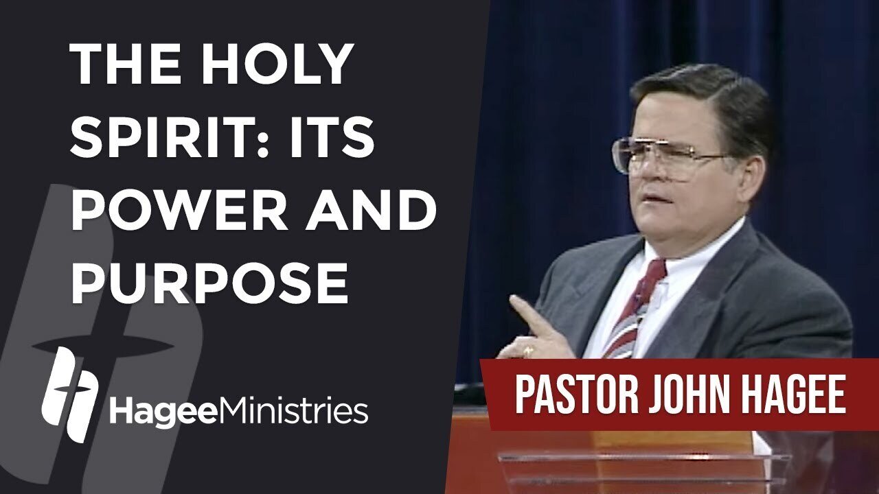 Pastor John Hagee - "The Holy Spirit: Its Power and Purpose"