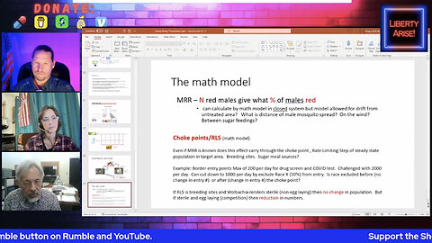 Liberty Arise! Experimental Mosquito Release on Maui: Dr. Lorrin Pang Explains the Math Model