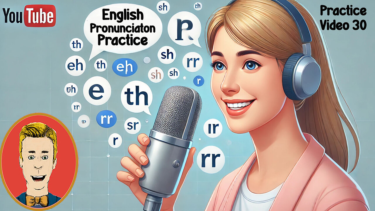 Pronunciation Practice! Ep 30: Improve English Pronunciation practice vocabulary