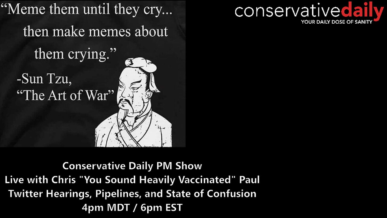 Live with Chris Paul "You Sound Heavily Vaccinated" @imyourmoderator: Twitter Hearings, Pipelines, and State of Confusion