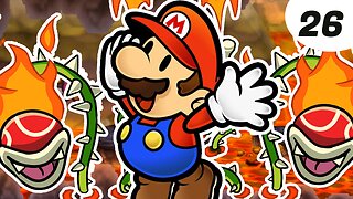 Paper Mario Ep.[26] - Caverna Lavalava.