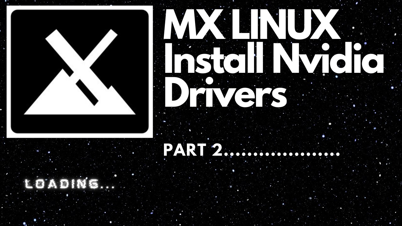 MX Linux Install Nvidia Drivers and Move Panel