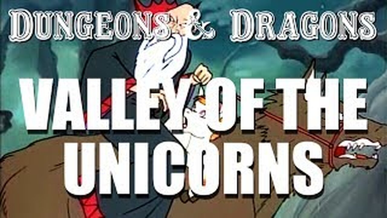 Dungeons & Dragons ( Valley of the Unicorns ) Full Cartoon 1983