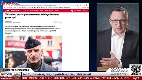 Konieczna samoobrona - Olszański, Osadowski NPTV (30.11.2024)