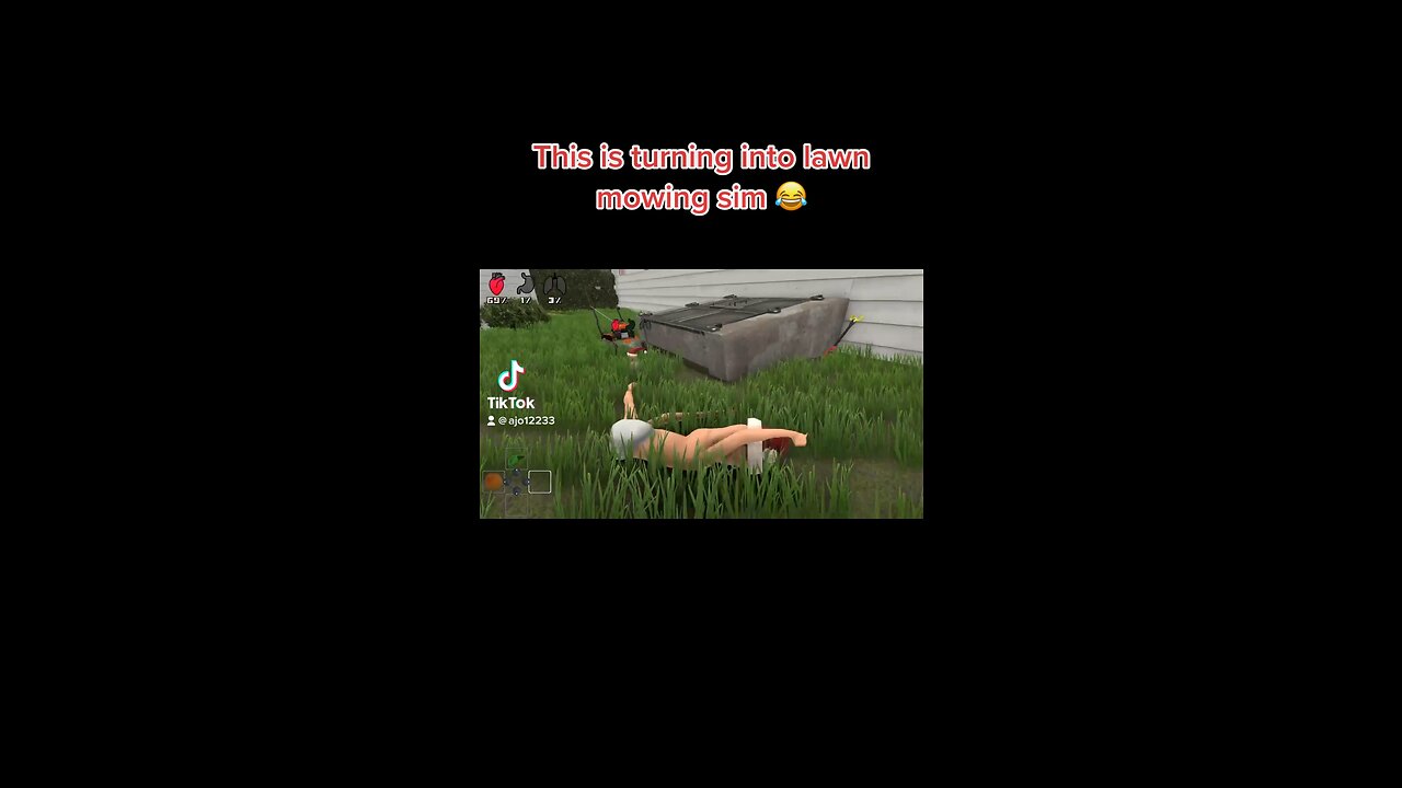 This is turning into lawn mowing sim 😂