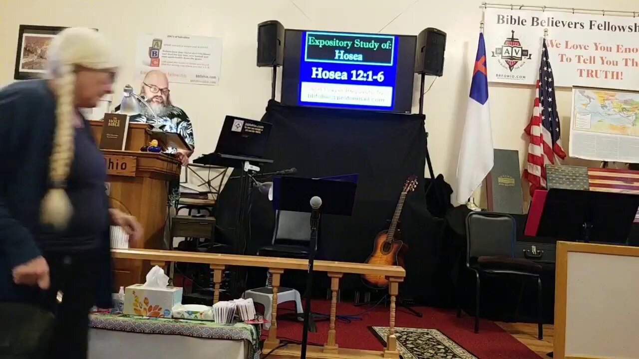 Hosea 12:1-8 WEBCAST 9/16/20