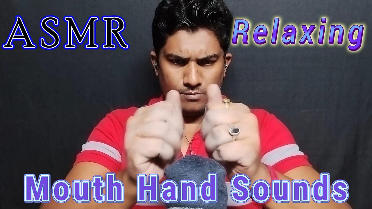 asmr mouth and hand sounds for sleep