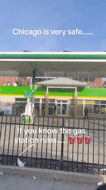 I was just in Chicago a few days ago and can confirm that this is happening at certain gas stations