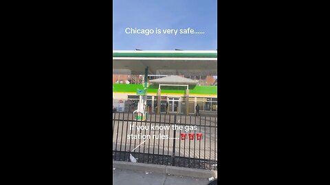 I was just in Chicago a few days ago and can confirm that this is happening at certain gas stations