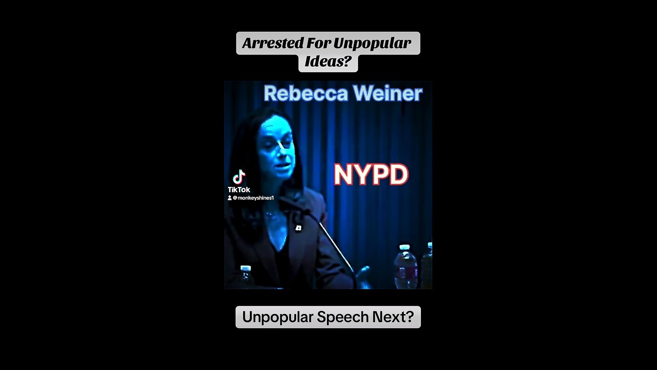 NYPD Makes Ideas Illegal