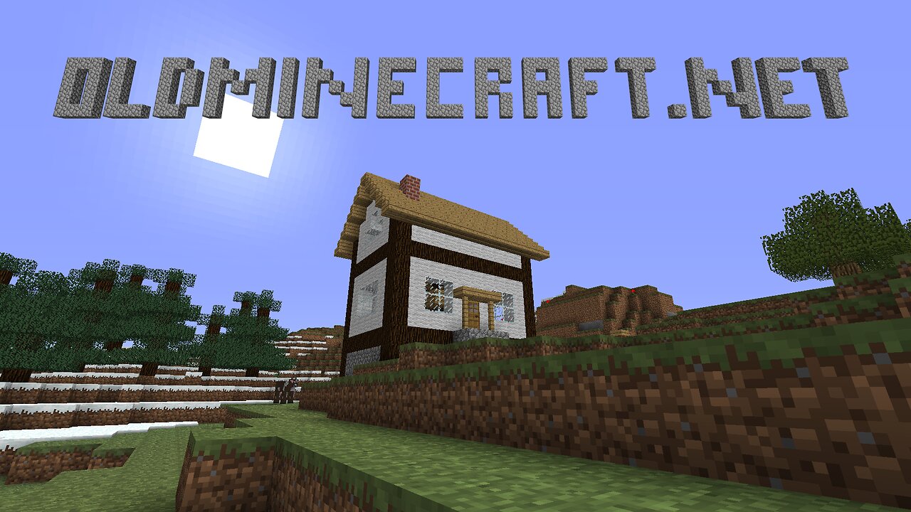 Minecraft b1.7.3 on oldminecraft.net