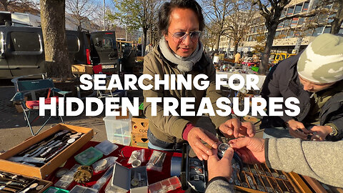 Talking Vintage Watches and Tools with Arafat Kabir at Geneva's Year-Round Plainpalais Flea Market
