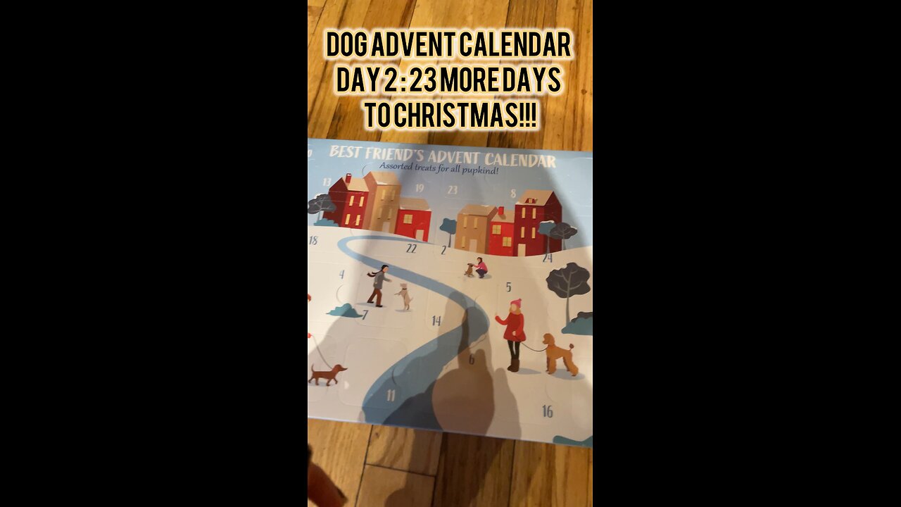 Dog Advent Calendar Day 2