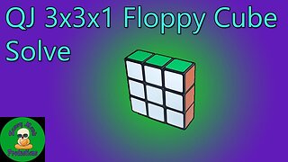 QJ 3x3x1 Floppy Cube Solve