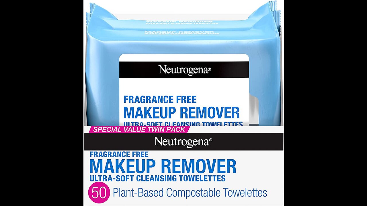 Neutrogena Fragrance Makeup Remover Cleansing Towelette Singles Ea 20count, Fresh,Fragrance Fre...