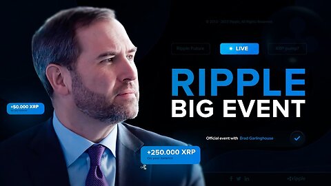 Ripple XRP brad GArlinghouse Live Crypto News Trading Algos Market Ana Cardano Price