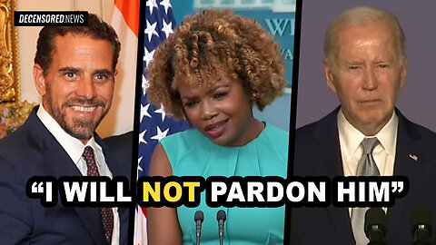 Joe Biden and KJP Repeatedly Said He Wouldn't Pardon Hunter