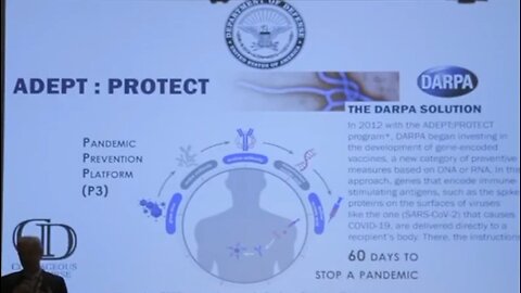 DARPA responsible mRNA vaccines - TRANSHUMANISM IS GENOCIDE