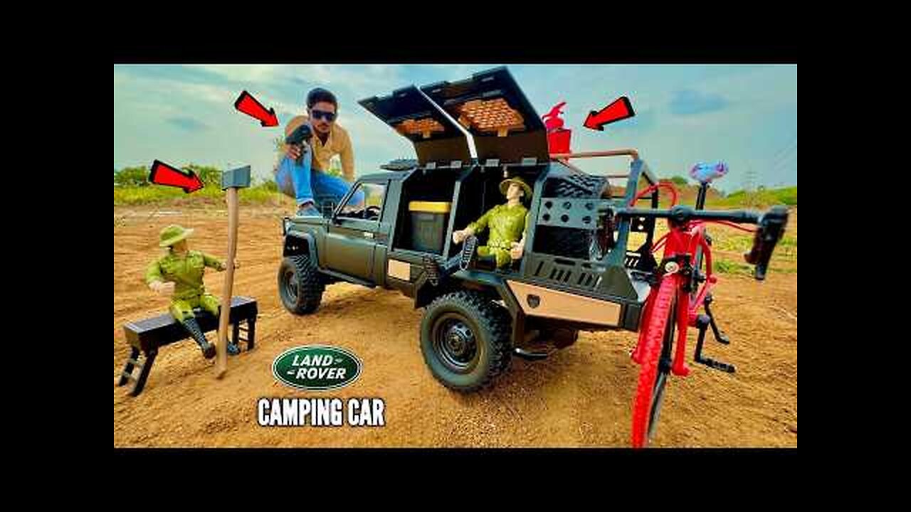 I Bought A New 4X4 RC Camping Car – Spike Track Testing - Chatpat toy TV