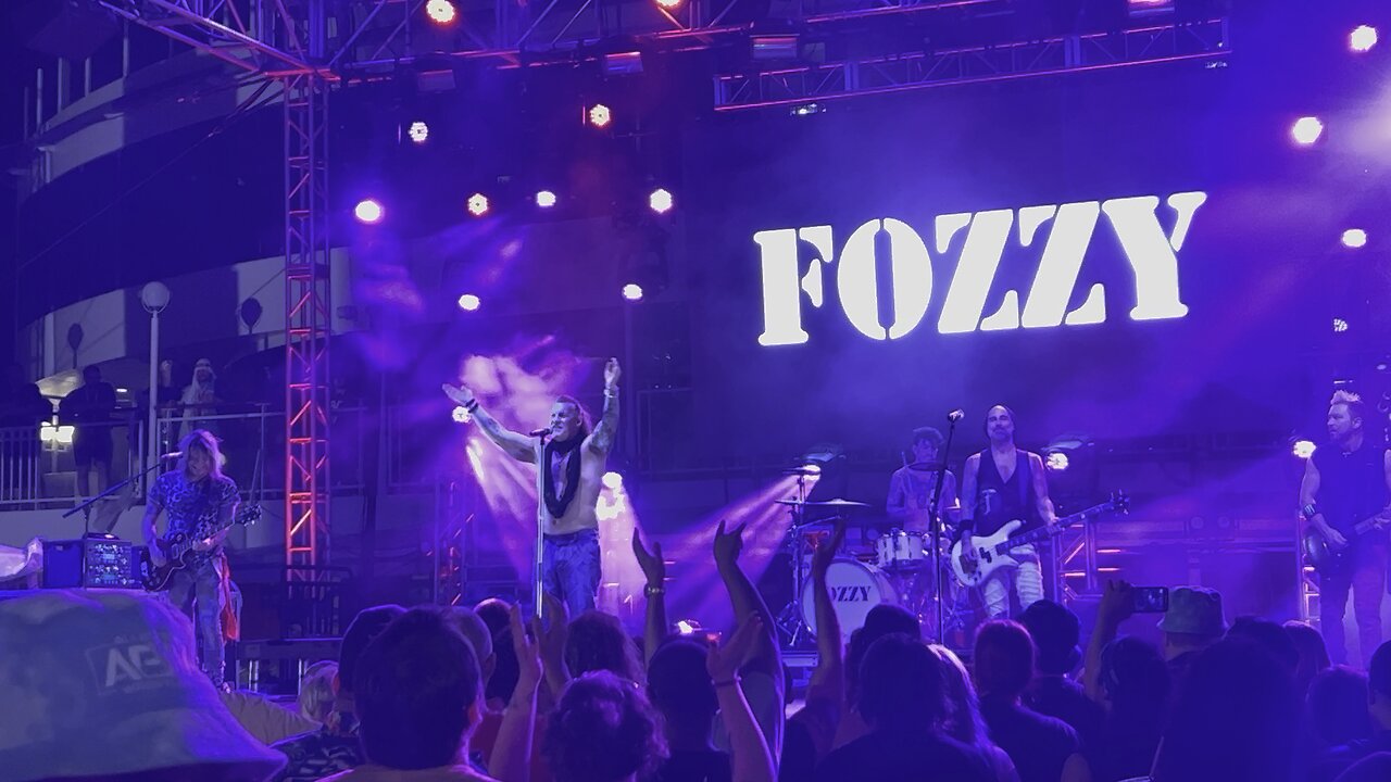 Enemy by Fozzy Live - Chris Jericho Cruise 2023