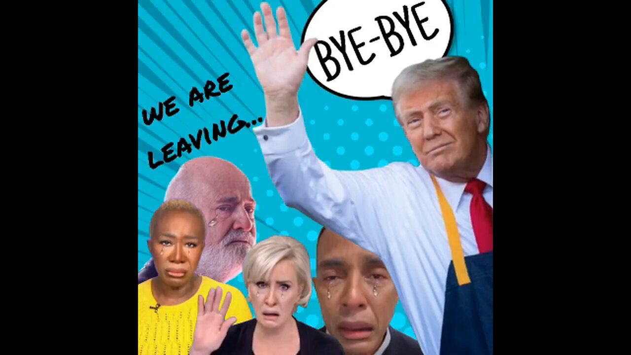 Bye - Bye, They're All Leaving!