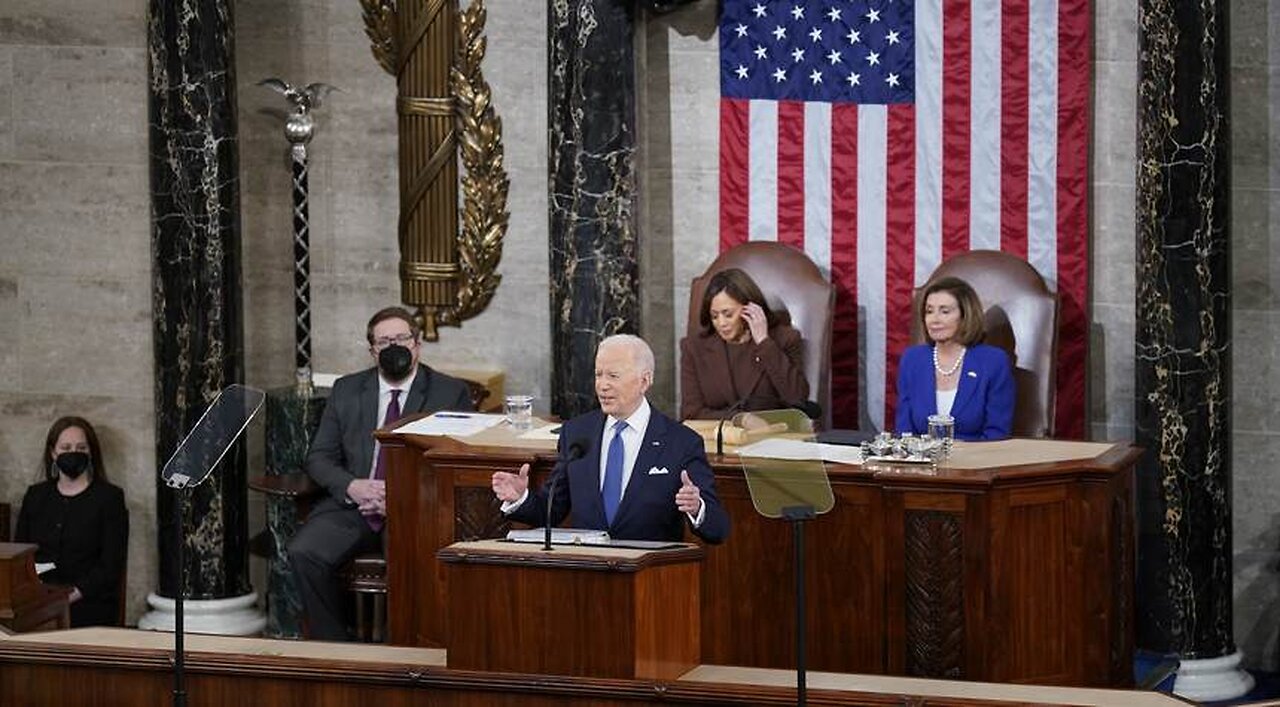 Joe Biden Shows Off His Notes for the State of the Union and Perhaps He Shouldn't Have