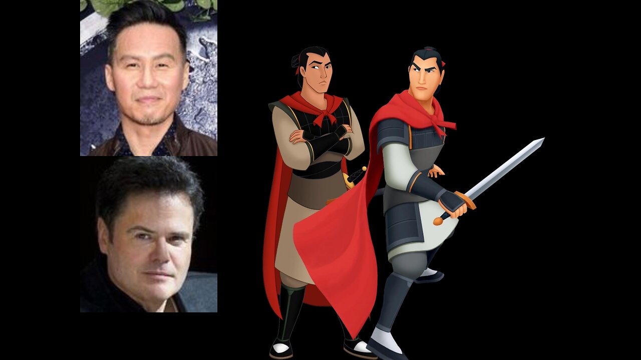 Animated Voice Comparison- Li Shang (Mulan)