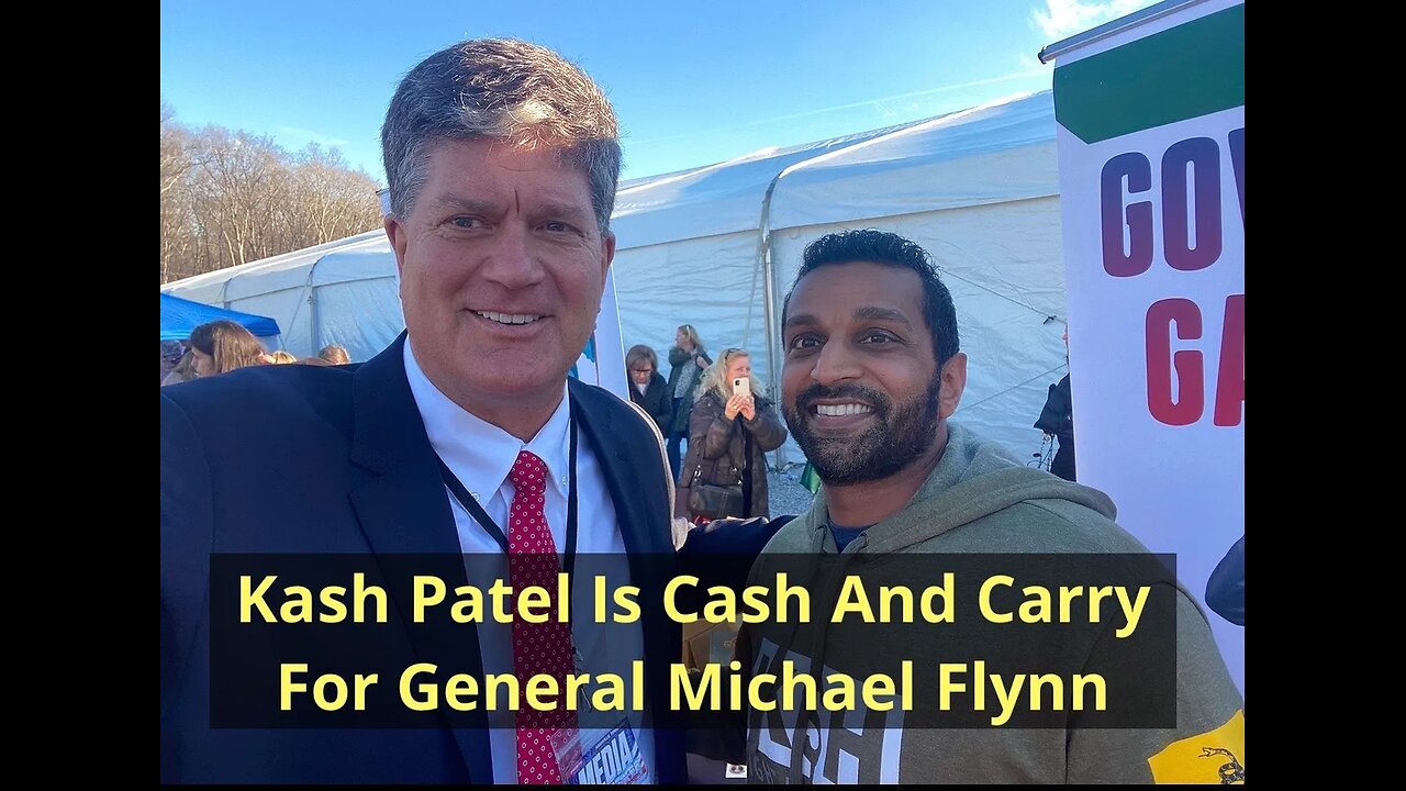 George Webb: Kash Patel Works With Deep State! Kash Patel Is Cash And Carry For Mike Flynn