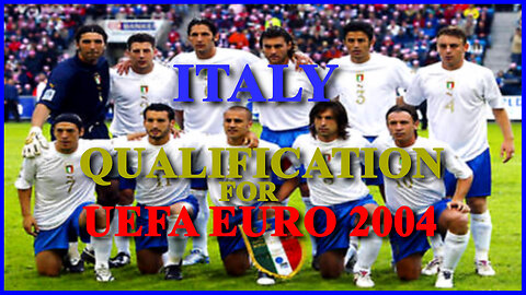 Italy - Qualification for UEFA EURO 2004