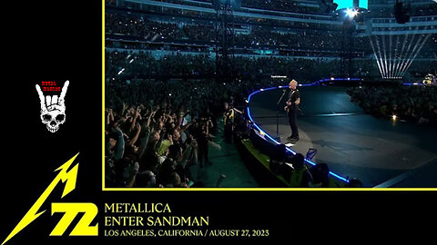 Metallica - Enter Sandman (Los Angeles- August 27 2023)