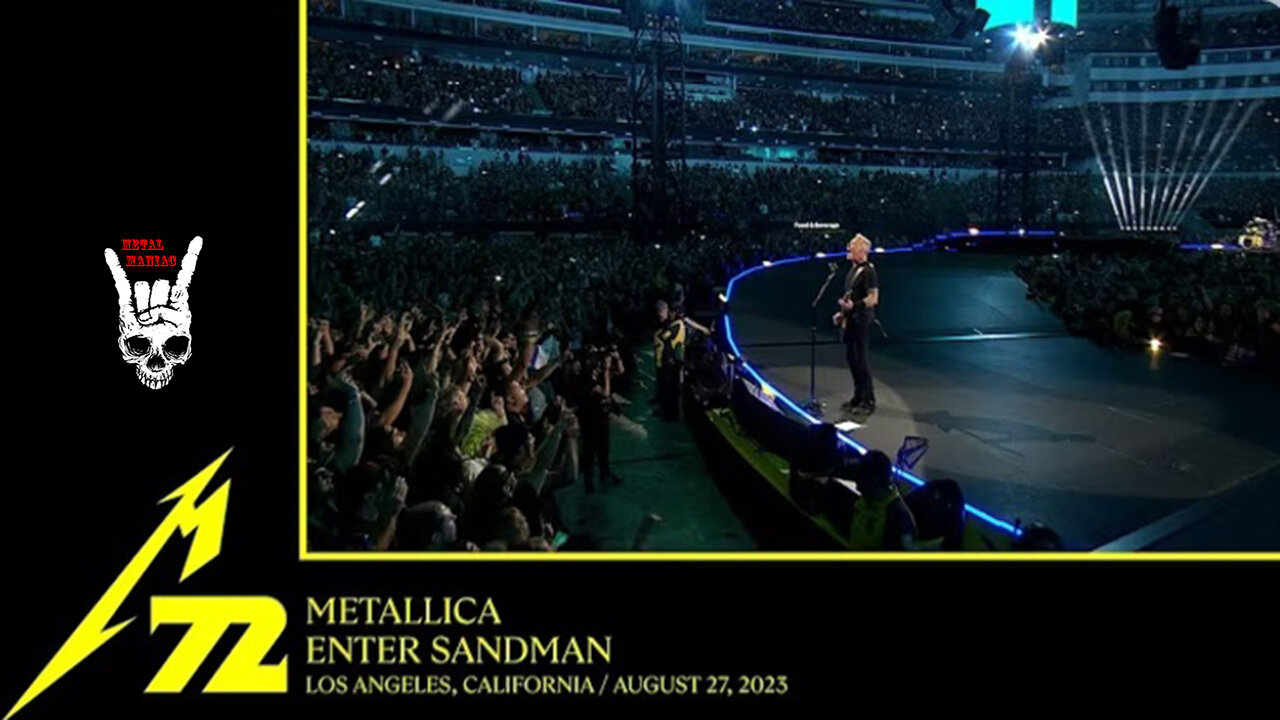 Metallica - Enter Sandman (Los Angeles- August 27 2023)