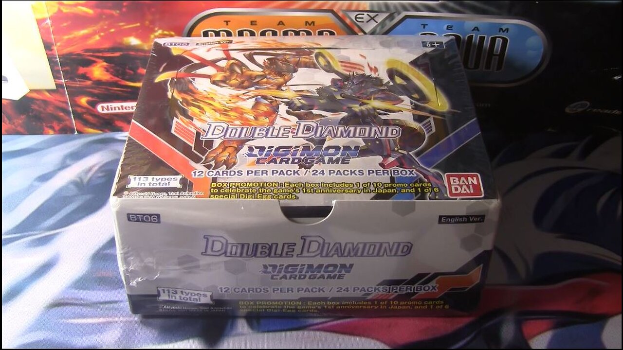 Digimon Double Diamond Booster Box Opening!!