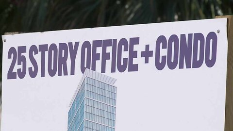 Sign about new West Palm Beach condo brings questions