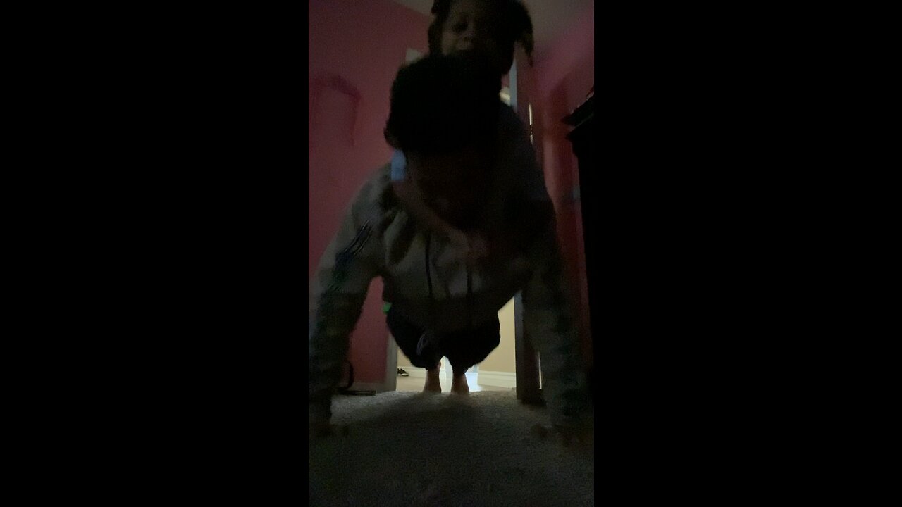 Push ups with baby weight