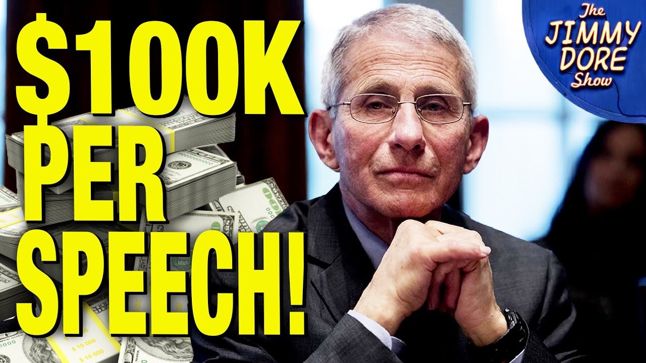 Anthony Fauci CASHING IN On His Covid Vaccine Celebrity