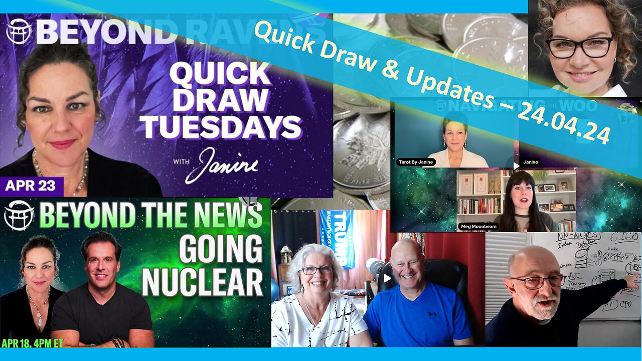 🔎 TRUTHER UPDATES & QUICK DRAW vom 24.04.2024 📽🔮✨