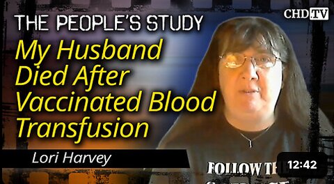 My Husband Died After Vaccinated Blood Transfusion