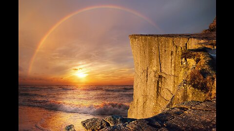 God's Rainbow, a reminder of His promise with man.