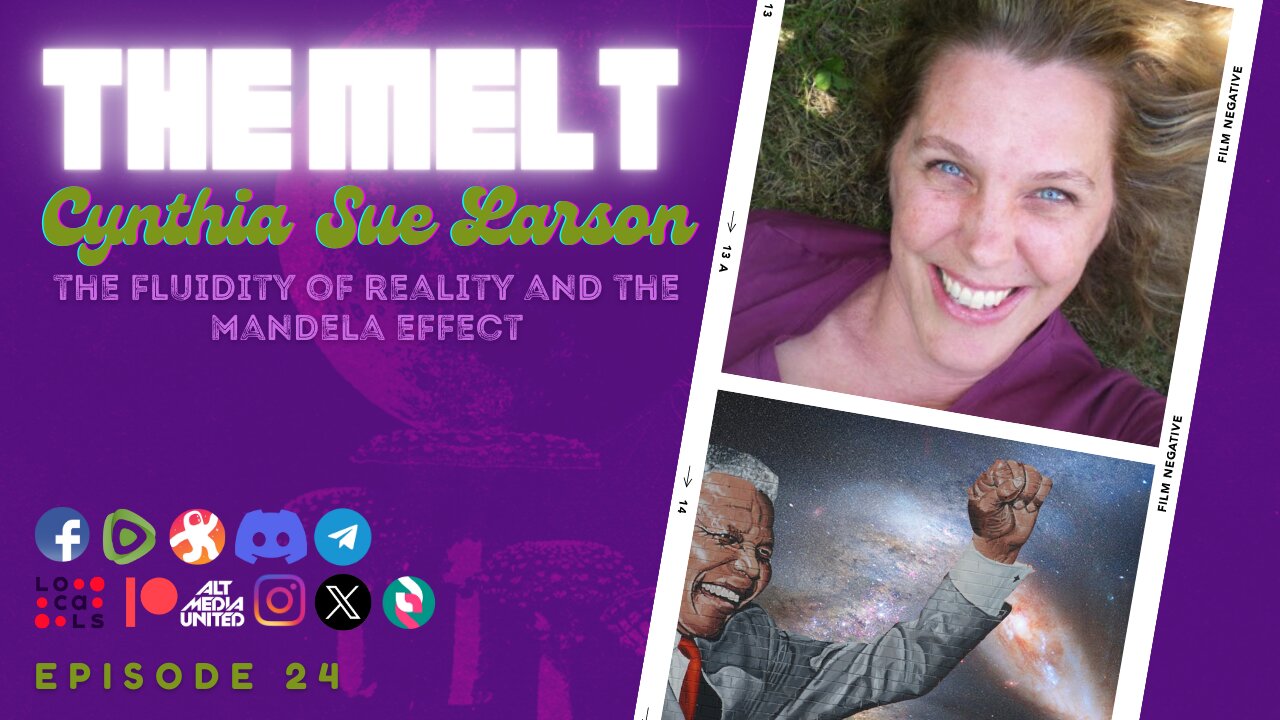 The Melt Episode 24- Cynthia Sue Larson | The Fluidity of Reality and the Mandela Effect