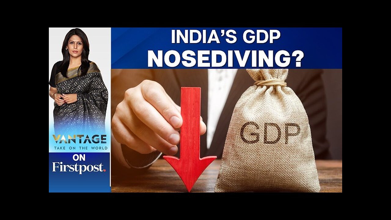 India’s GDP Growth Slumps to 5.4% But Still Beats China | Vantage with Palki Sharma