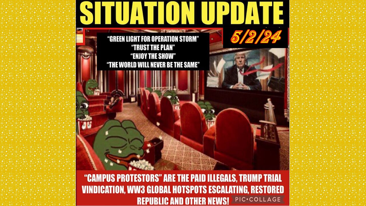 SG Anon. Juan O Savin ~ Situation Update 5/2/24 ~ Restored Republic > Judy Byington- Q+ White Hats