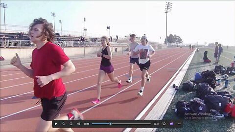 Humphreys HS Track 1600m Time Trial Feb 14, 2024