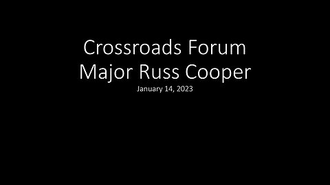 Major Russ Cooper