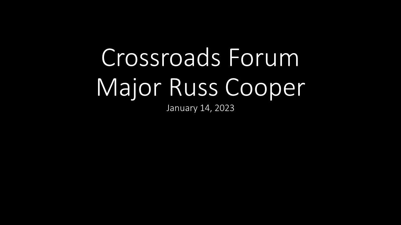 Major Russ Cooper